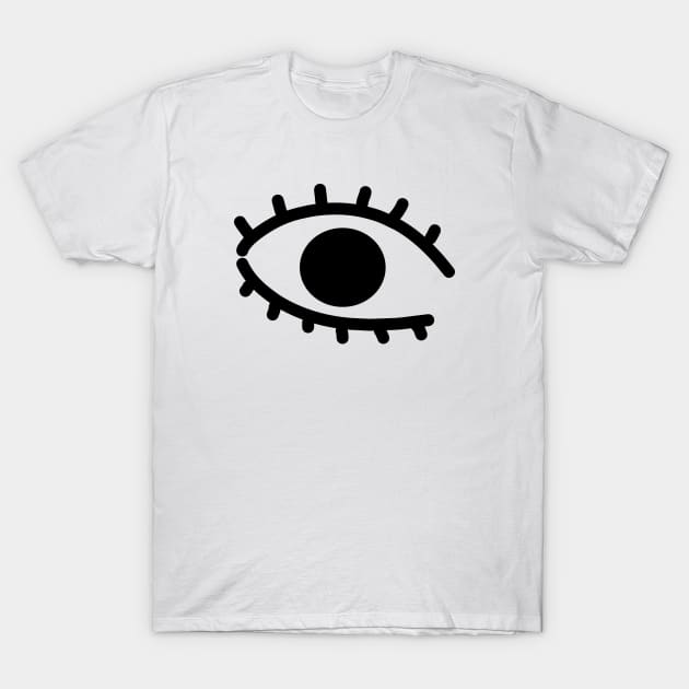 Big black eye T-Shirt by LemonBox